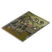 Midnight Graveyard Whimsical JOURNAL Notitieboek (Linkerzijde)