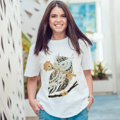 Midnight Great Horned Owl T-shirt