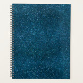 Midnight Green Glitter Planner (Voorkant)
