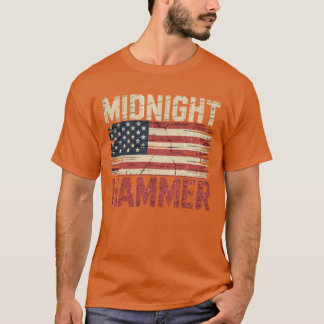 Midnight Hammer B-2 Stealth Jet Vlag Verenigde Sta T-shirt