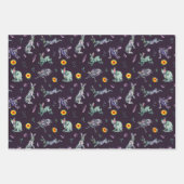 Midnight Hare Magic Wrapping Paper Set (Voorkant 3)