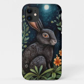 Midnight Hare Telefoonhoes Case-Mate iPhone Case (Achterkant)