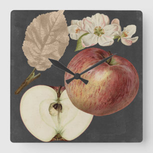 Midnight Harvest II Vierkante Klok