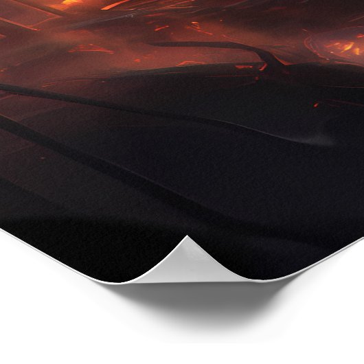 Midnight Harvester Halloween Poster (Hoek)