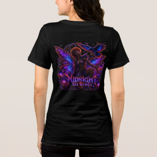 Midnight Has Wings Dark Fairy Women’s T-Shirt