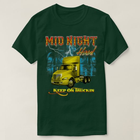 Midnight haul truck design92 t-shirt (Design voorkant)