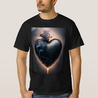 Midnight Heart Mannen T-shirt| T-shirt