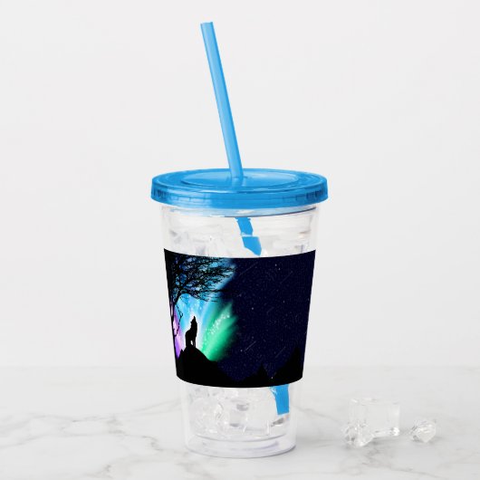 Midnight Hoging Acryl Drinkbeker (Voorkant ijs)