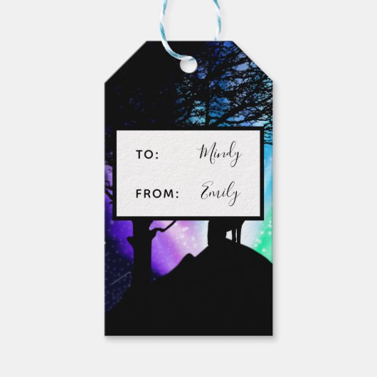 Midnight Hoging Cadeaulabel (Voorkant)