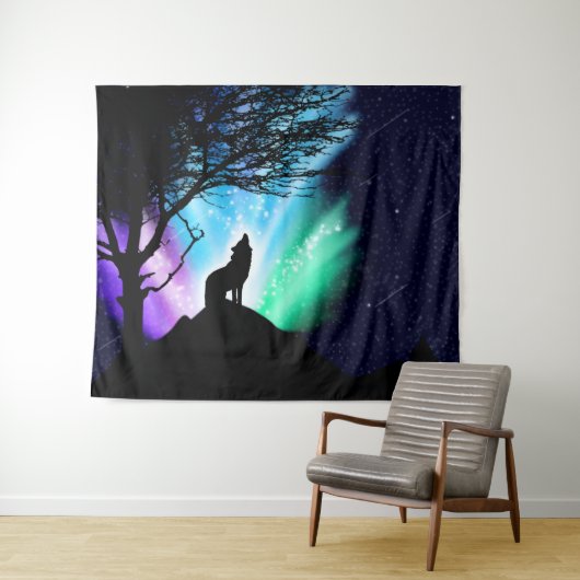 Midnight Hoging Wandkleed (In Situ (horizontaal))