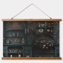 Midnight Holiday Enchantment Botanical Hangend Wandkleed