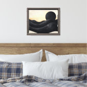 Midnight Horizon Canvas Afdruk (Insitu (Slaapkamer))