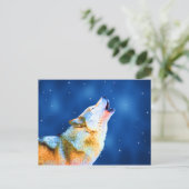 Midnight Howl Briefkaarten (Staand voorkant)