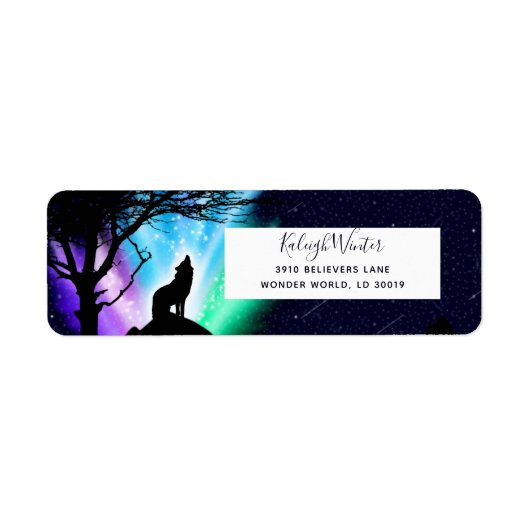 Midnight Howl Etiket (Voorkant)