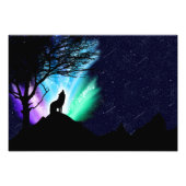 Midnight Howl Foto Afdruk (Voorkant)