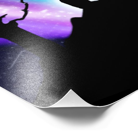 Midnight Howl Foto Afdruk (Hoek)