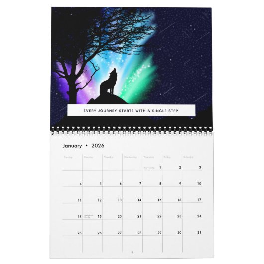 Midnight Howl Kalender (Jan 2026)