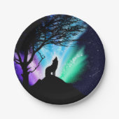 Midnight Howl Papieren Bordje (Voorkant)