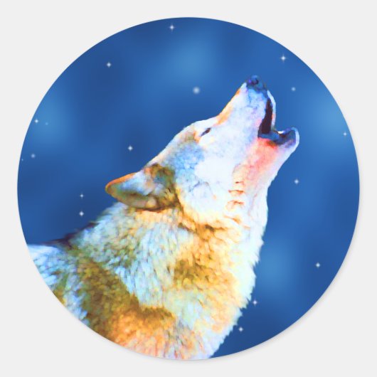 Midnight Howl Stickers (Voorkant)