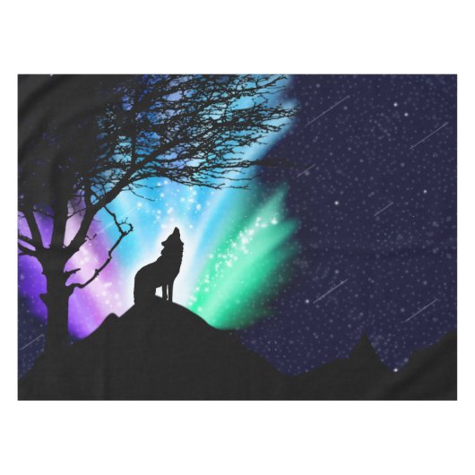 Midnight Howl Tafelkleed (Voorkant (Horizontaal))