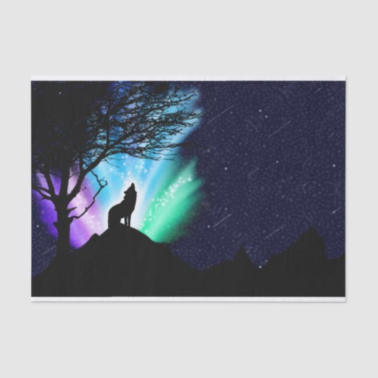 Midnight Howl Tissuepapier (Voorkant)