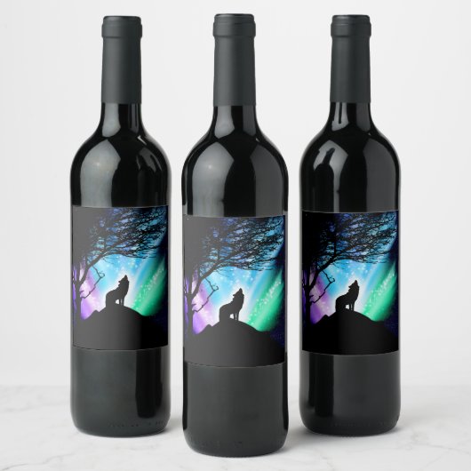 Midnight Howl Wijn Etiket (Flessen)