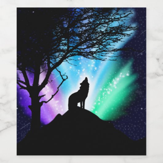 Midnight Howl Wijn Etiket (Enkel label)