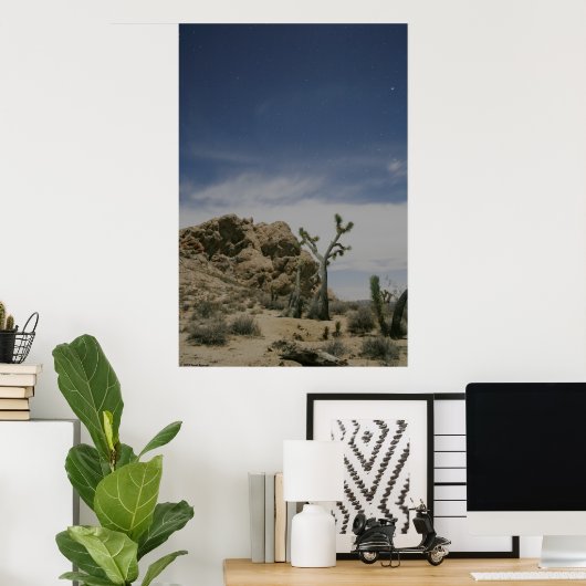 Midnight in de Mojave Poster (Thuiskantoor)