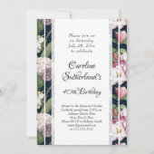 Midnight in Magnolia Garden Southern Birthday Kaart (Voorkant)