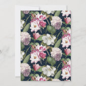 Midnight in Magnolia Garden Southern Birthday Kaart (Achterkant)