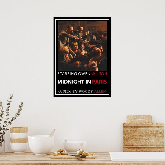 Midnight in Parijs Poster (Keuken)
