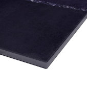 Midnight Indigo Romance | Satiny Grunge Damask Snijplank (Hoek)