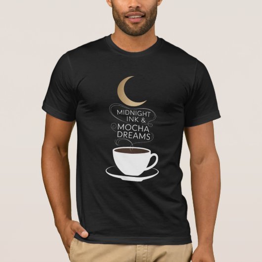 Midnight Ink & Mocha Dreams T-shirt (Voorkant)