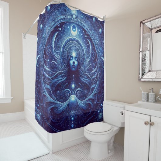 Midnight Insight Douchegordijn (In situ)