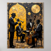 Midnight Jazz Ensemble Poster (Voorkant)