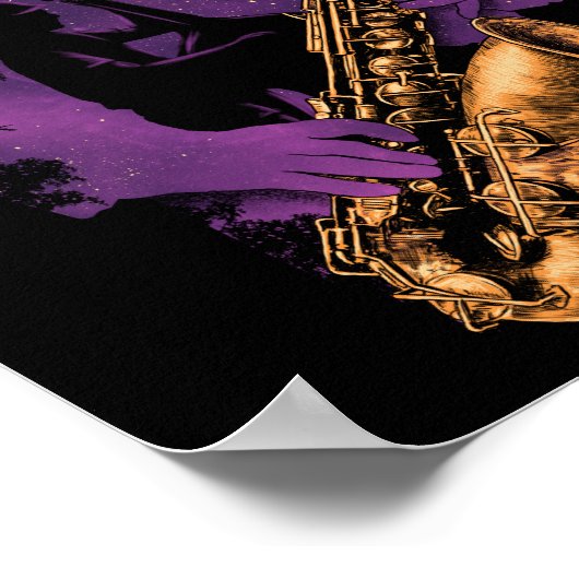 Midnight Jazz Poster (Hoek)