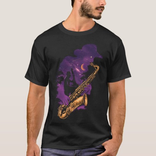 Midnight Jazz T-shirt (Voorkant)