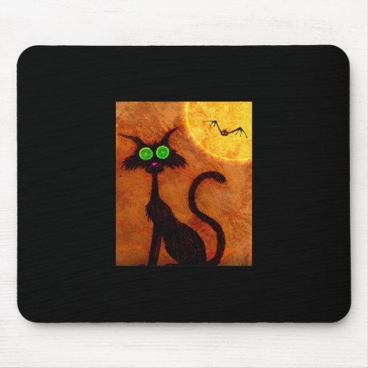 Midnight Kat Collectie Muismat (Voorkant)