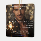 Midnight Kiss Specialis magazine boyfriend Keramisch Ornament (Links)