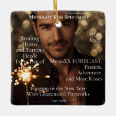 Midnight Kiss Specialis magazine boyfriend Keramisch Ornament (Voorkant)