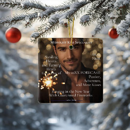 Midnight Kiss Specialis magazine boyfriend Keramisch Ornament