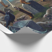 Midnight Line Dance, Skeletons kregen Da Moves Cadeaupapier (Hoek)