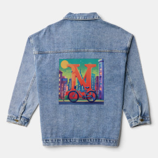 "Midnight Love Letter Vrouwen Denim Jasje" Denim Jacket