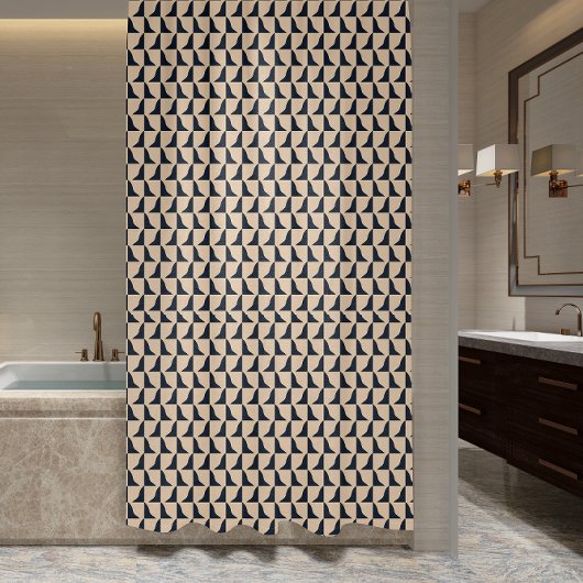 Midnight Luxe Elegance Douchegordijn