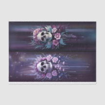 Midnight Macabre, prachtige gotische schedel in Pl