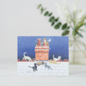 Midnight Madness Briefkaart (Staand voorkant)