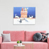 Midnight Madness Canvas Afdruk (Insitu (Woonkamer))