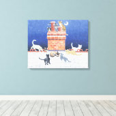 Midnight Madness Canvas Afdruk (Insitu (Houten vloer))