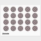 Midnight Magic - Kanker Zodiac Dreamland Ronde Sticker (Vel)