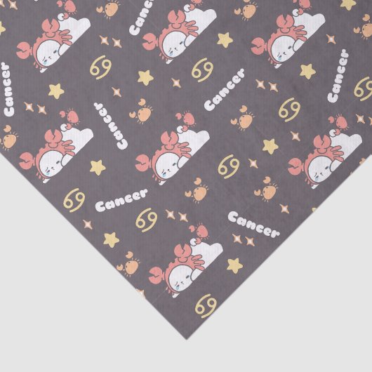 Midnight Magic - Kanker Zodiac Dreamland Tissuepapier (Detail)